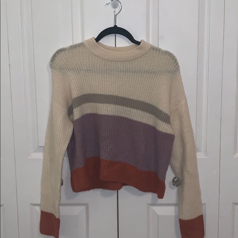Boxy Cropped Sweater